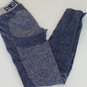 Gymshark Legging Grey Marl/Sapphire
